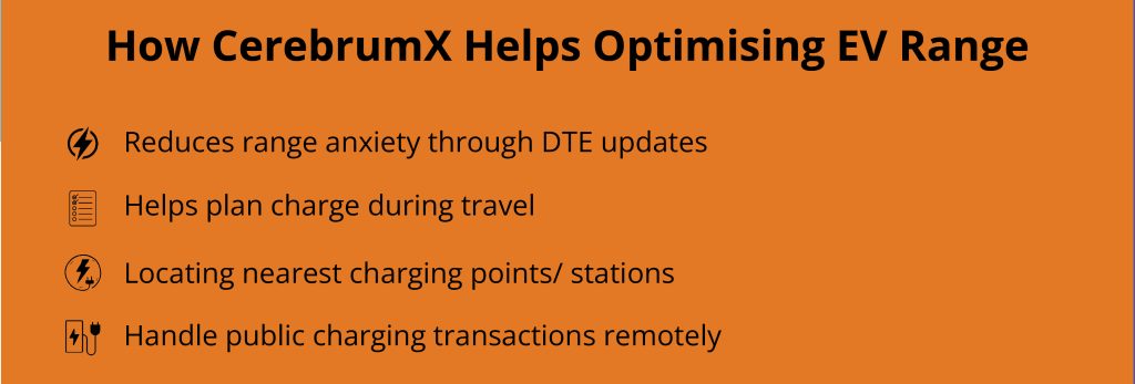 How CerebrumX helps optimizing EV Range